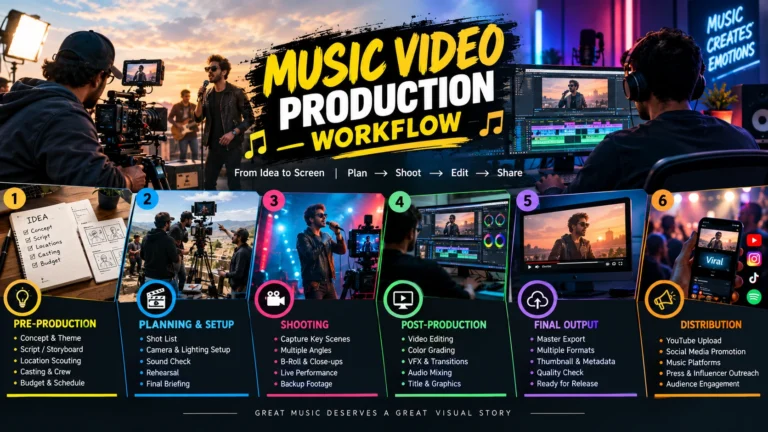 Music Video Production Workflow